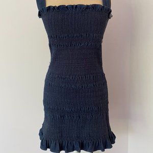 Blue denim dress